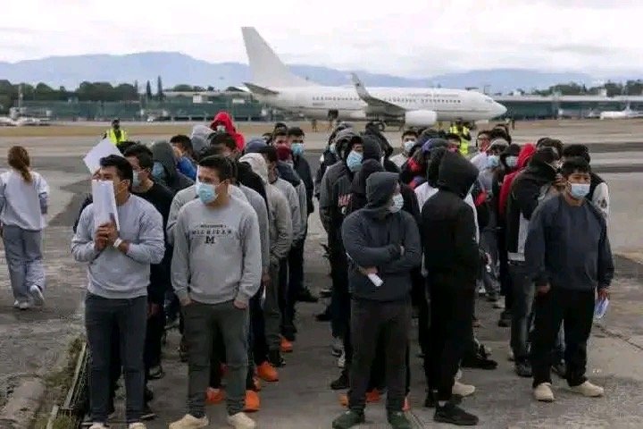 Arrivée des migrants à Kinshasa